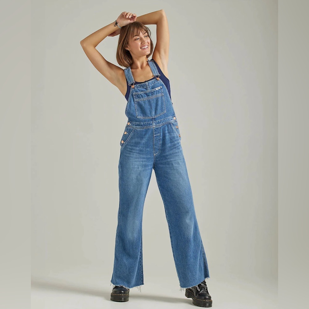 NWT Wrangler Flare Overalls